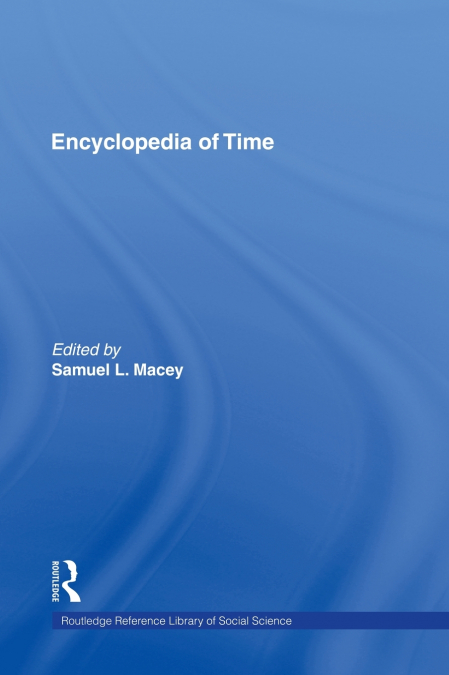 Encyclopedia of Time