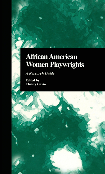 African American Women Playwrights