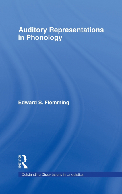 Auditory Representations in Phonology