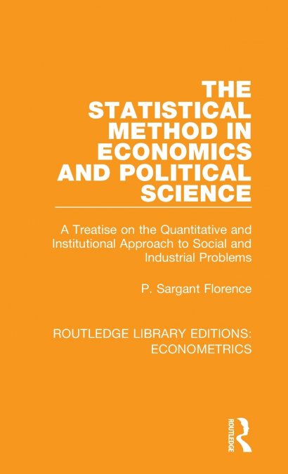 The Statistical Method in Economics and Political Science