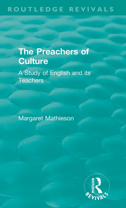 The Preachers of Culture (1975)