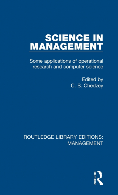 Science in Management