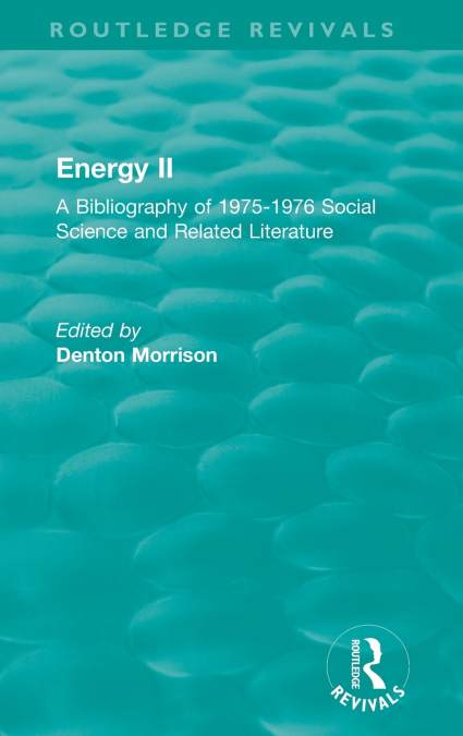 Routledge Revivals