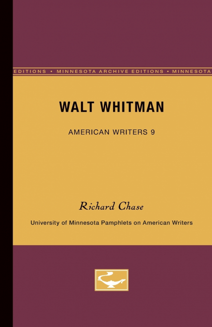Walt Whitman - American Writers 9