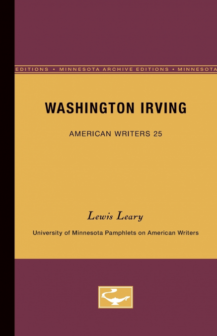 Washington Irving - American Writers 25