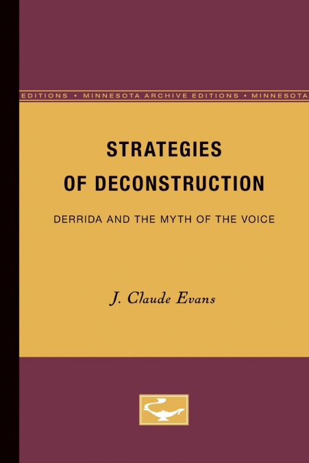 Strategies of Deconstruction