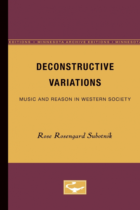 Deconstructive Variations