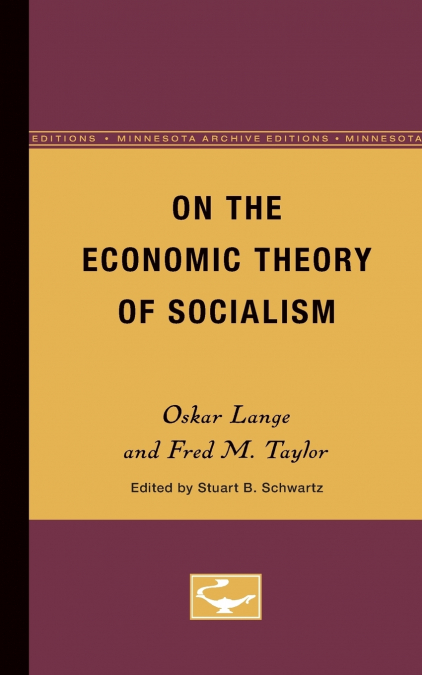 On the Economic Theory of Socialism