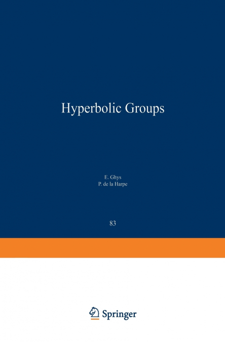 Sur les Groupes Hyperboliques d’après Mikhael Gromov