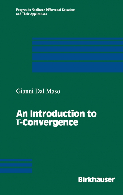 An Introduction to Γ-Convergence