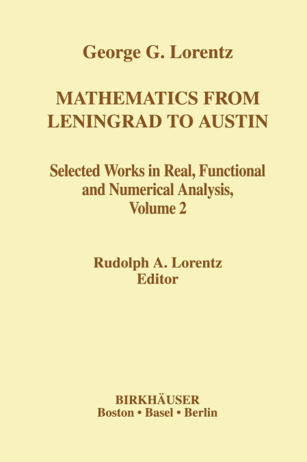 Mathematics from Leningrad to Austin, Volume 2