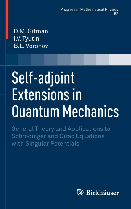 Self-adjoint Extensions in Quantum Mechanics