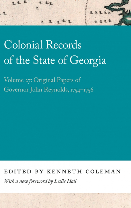 Colonial Records of the State of Georgia