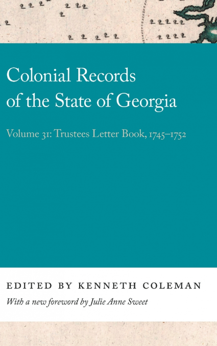 Colonial Records of the State of Georgia