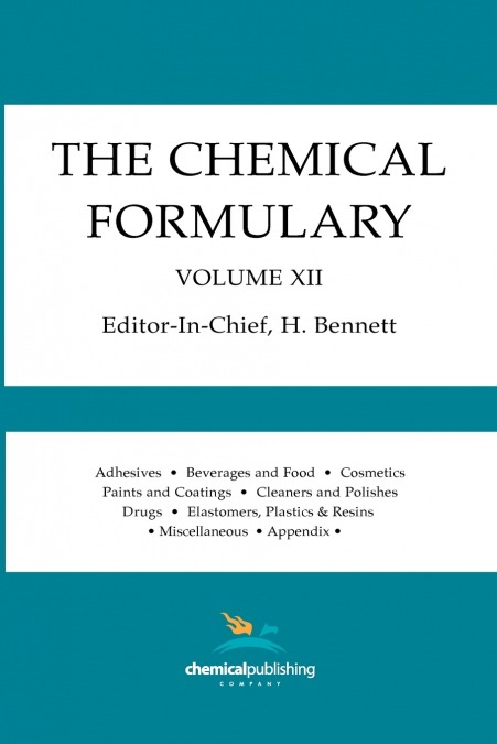 The Chemical Formulary, Volume 12