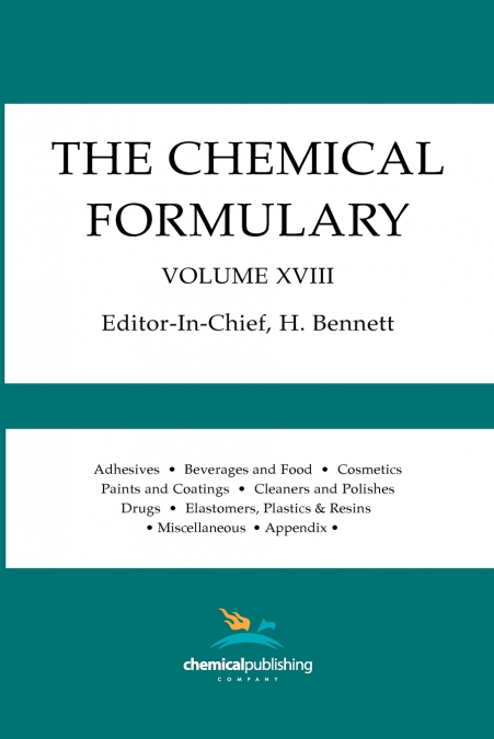 The Chemical Formulary, Volume 18