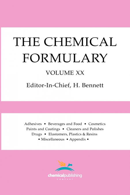 The Chemical Formulary, Volume 20