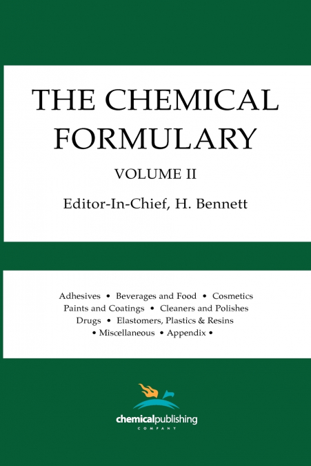 The Chemical Formulary, Volume 2
