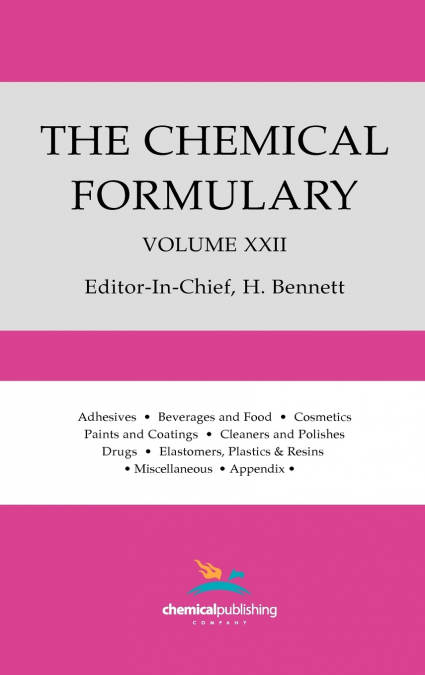 The Chemical Formulary Volume 22