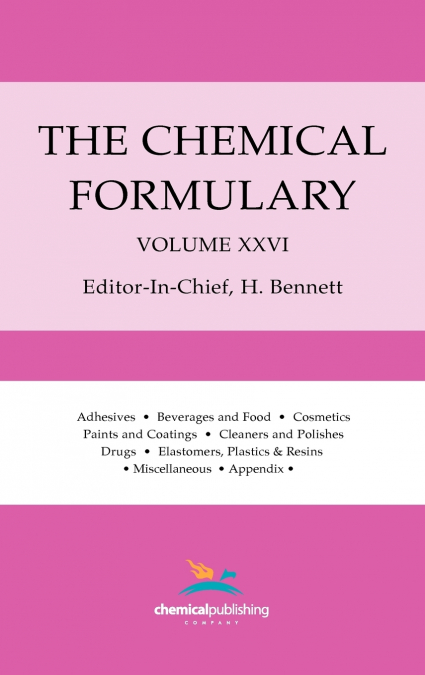 The Chemical Formulary, Volume 26
