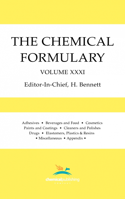 The Chemical Formulary, Volume 31