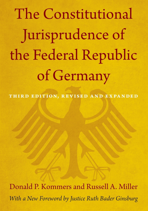 The Constitutional Jurisprudence of the Federal Republic of Germany
