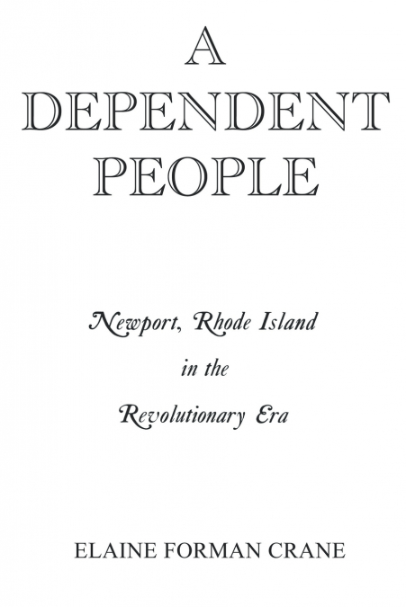 A Dependent People
