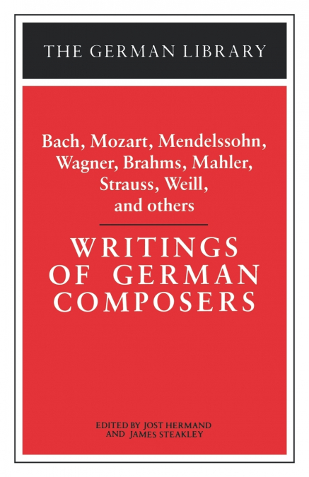 Writings of German Composers