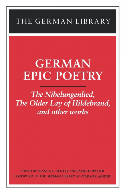 German Epic Poetry