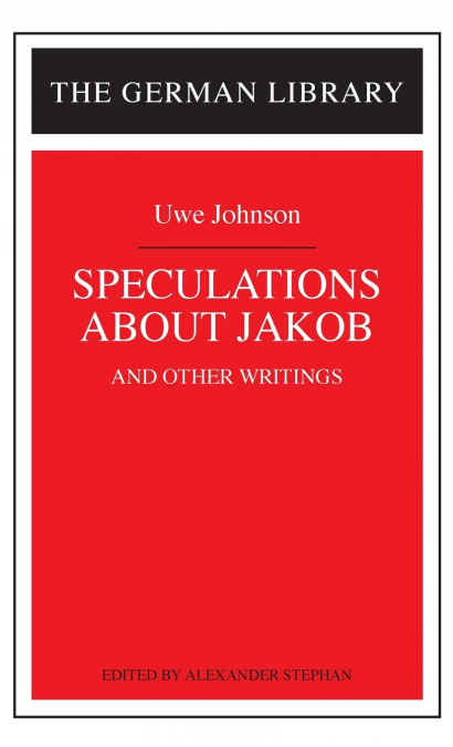 Speculations about Jakob