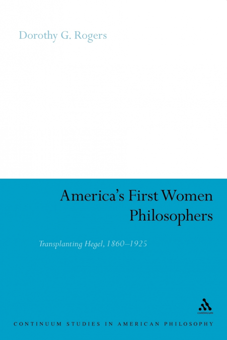 America’s First Women Philosophers