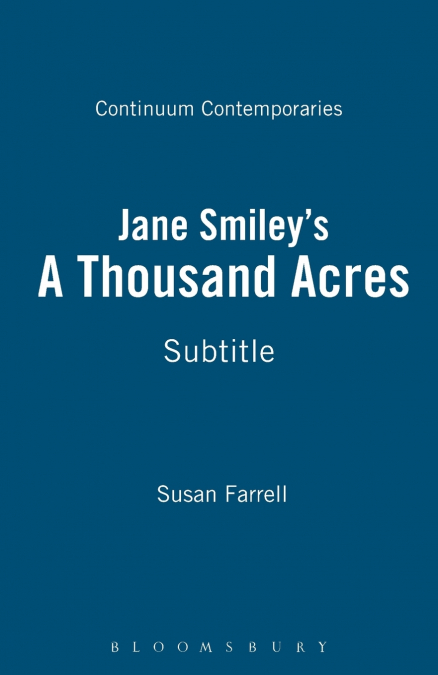 Jane Smiley’s A Thousand Acres