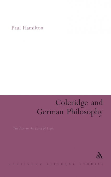 Coleridge and German Philosophy