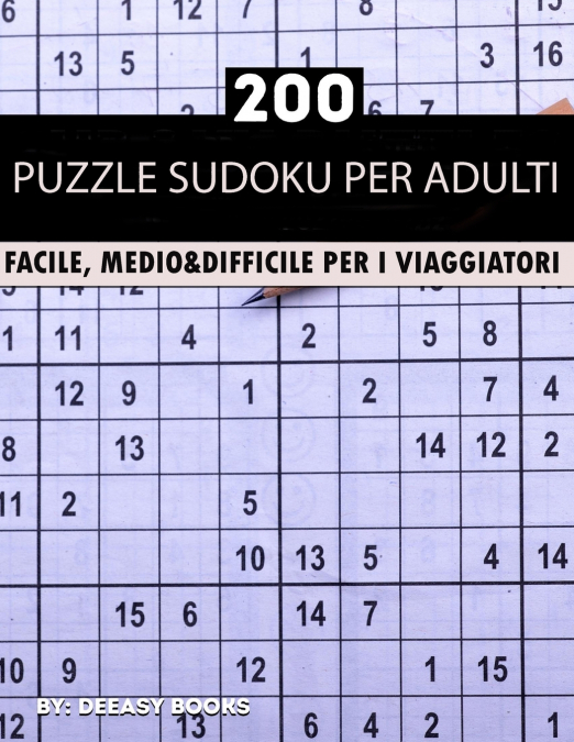 Sudoku puzzle per adulti
