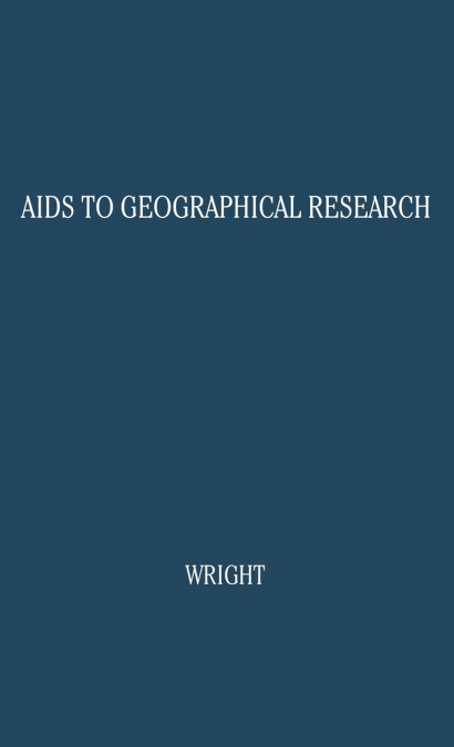 AIDS to Geographical Research