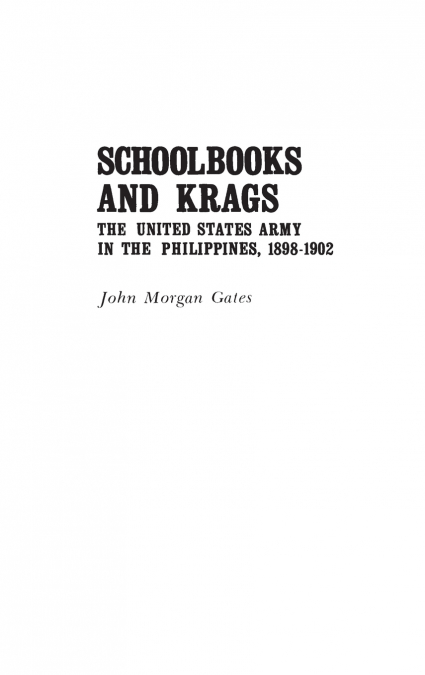 Schoolbooks and Krags