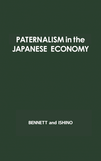 Paternalism in the Japanese Economy