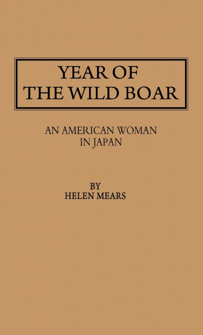 Year of the Wild Boar