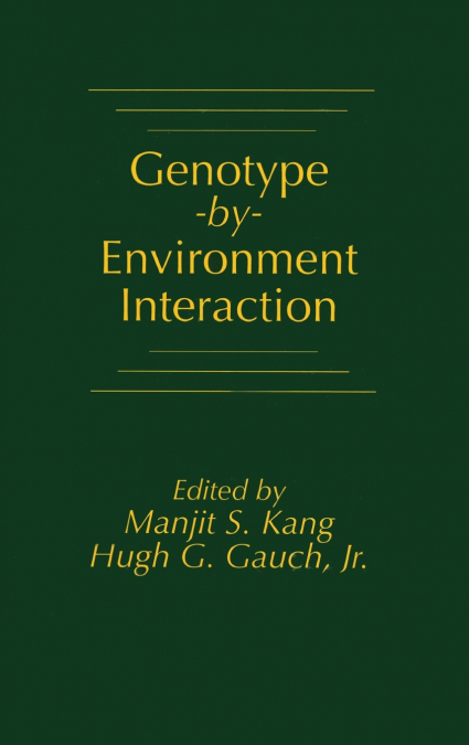 Genotype-by-Environment Interaction