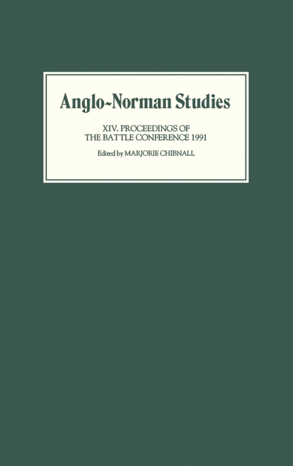 Anglo-Norman Studies XIV