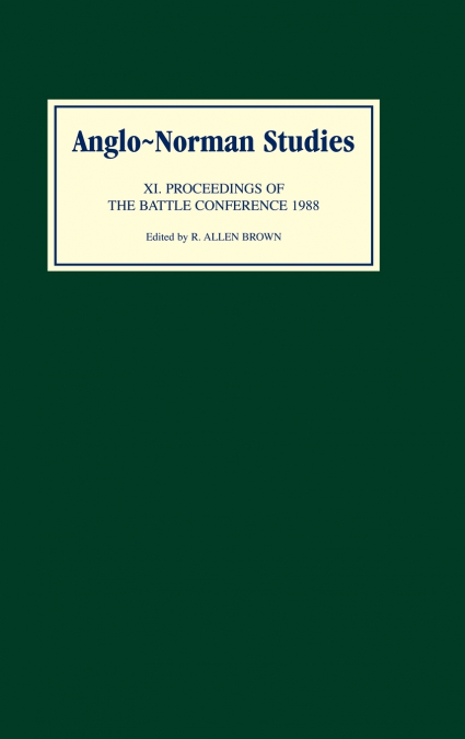 Anglo-Norman Studies XI