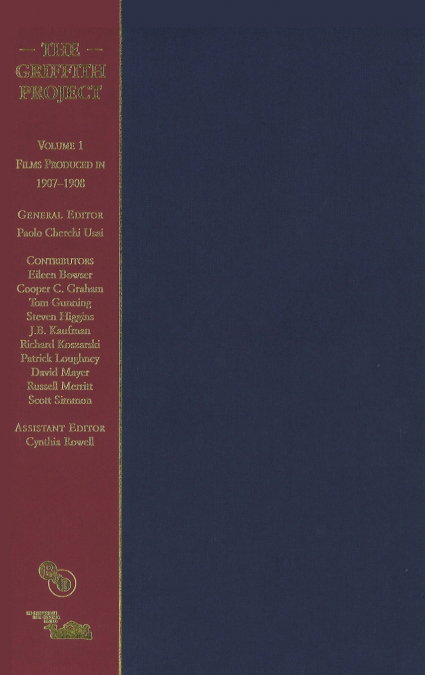The Griffith Project, Volume 1