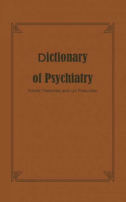 Dictionary of Psychiatry