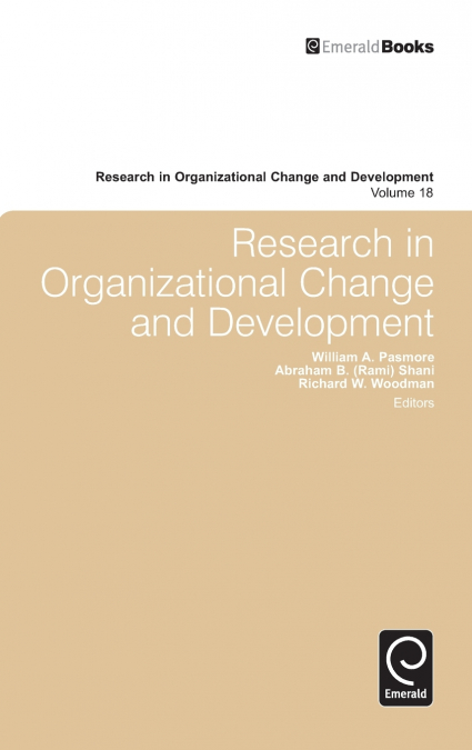 Research in Organizational Change and Development