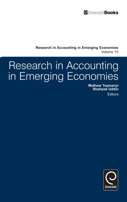 Research in Accounting in Emerging Economies