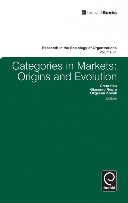 Categories in Markets