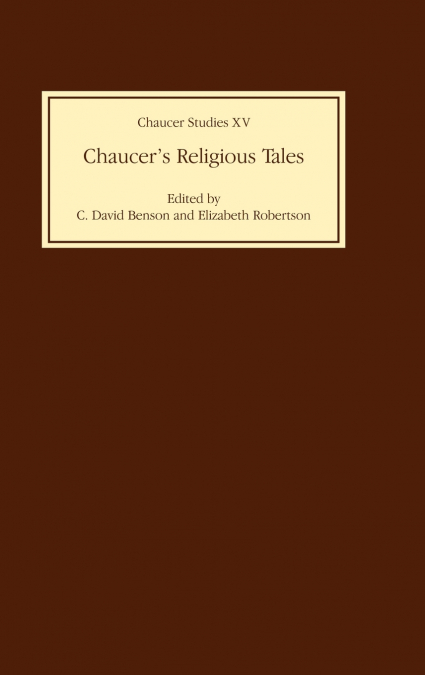 Chaucer’s Religious Tales Chaucer’s Religious Tales Chaucer’s Religious Tales