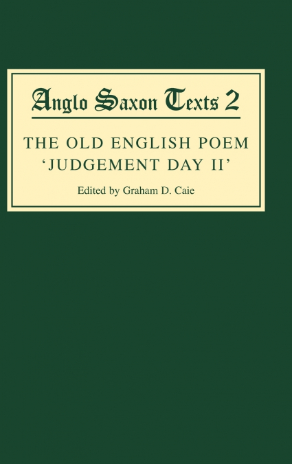 The Old English Poem Judgement Day II