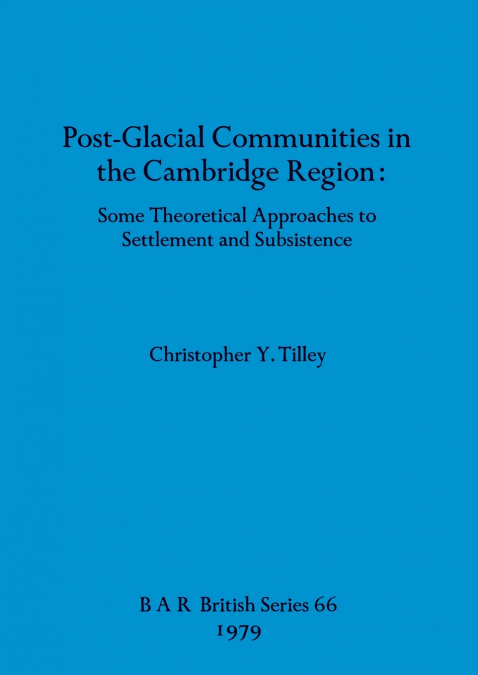 Post-Glacial Communities in the Cambridge Region