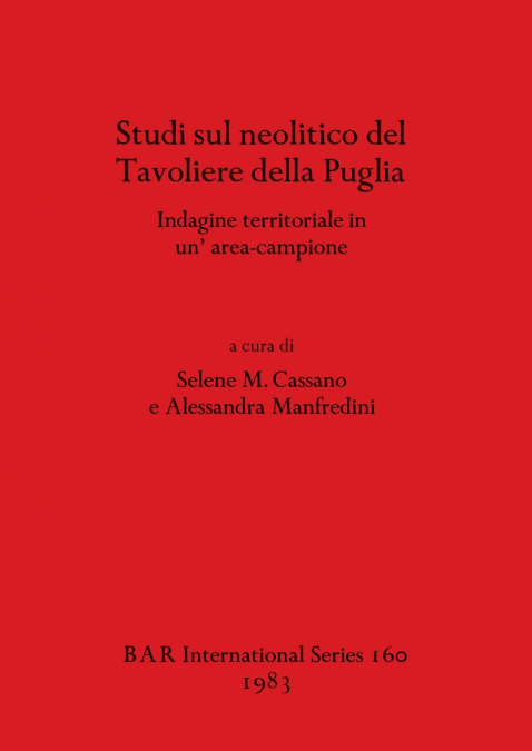 Studi sul neolitico del Tavoliere della Puglia